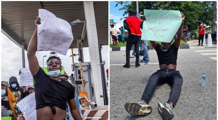 #QueerNigerianLivesMatter: Here’s why Mathew Blaise’s video chanting “Queer Lives Matter” is iconic